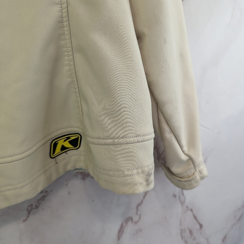 Klim Women's Cream Softshell Jacket - Lightweight Full-Zip - Picture 5 of 13